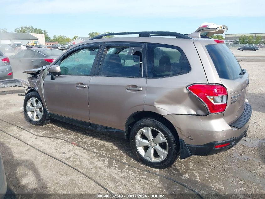 2016 Suba Forester Premium W/C 2.5I Premium VIN: JF2SJAFC7GH409915 Lot: 40332249