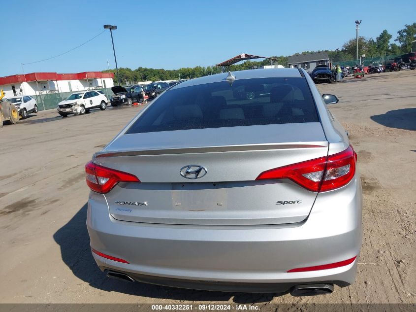 2017 Hyundai Sonata Sport VIN: 5NPE34AF5HH537906 Lot: 40332251