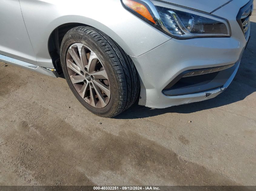 2017 HYUNDAI SONATA SPORT - 5NPE34AF5HH537906