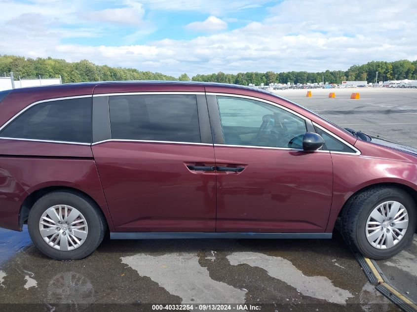 2016 Honda Odyssey Lx VIN: 5FNRL5H27GB032022 Lot: 40332254