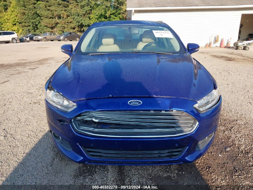 2013 Ford Fusion Se VIN: 3FA6P0HR6DR339656 Lot: 40332275