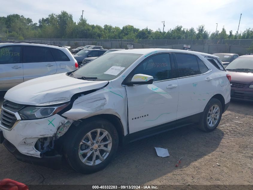 2020 Chevrolet Equinox Lt VIN: 3GNAXUEVXLL280262 Lot: 40332283