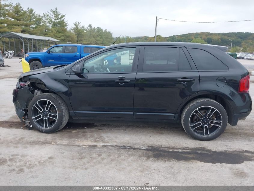 2014 Ford Edge Sel VIN: 2FMDK4JCXEBB83498 Lot: 40332307