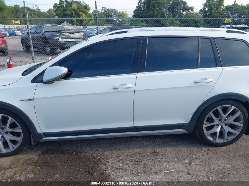 3VWH17AU8KM512936 2019 Volkswagen Golf Alltrack S/Se/Sel