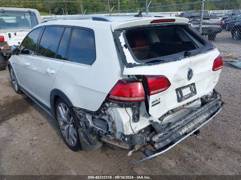 3VWH17AU8KM512936 2019 Volkswagen Golf Alltrack S/Se/Sel