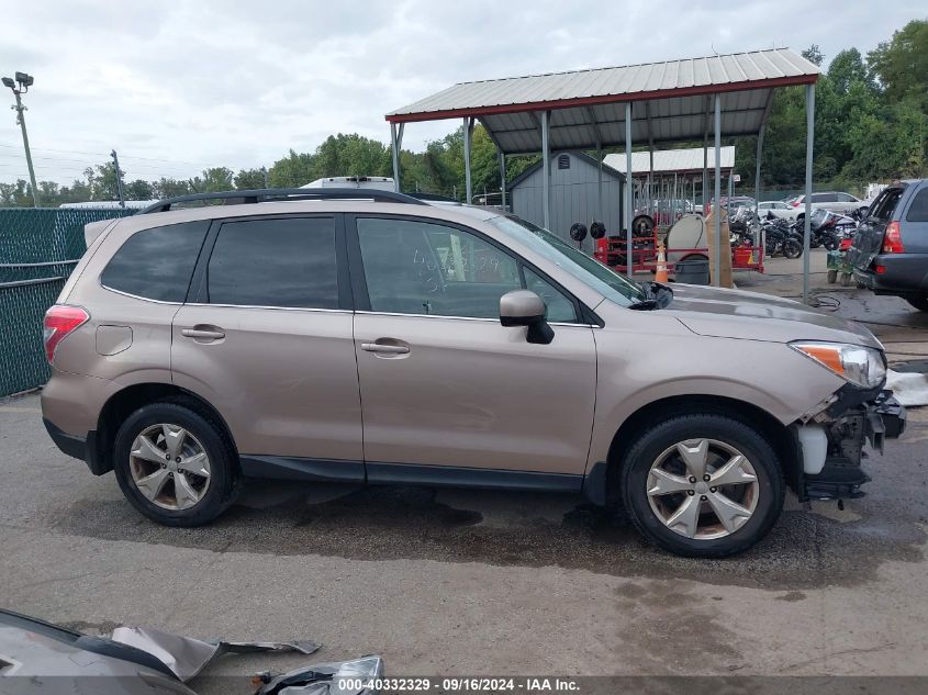 2014 Subaru Forester 2.5I Limited VIN: JF2SJAHC0EH498754 Lot: 40332329