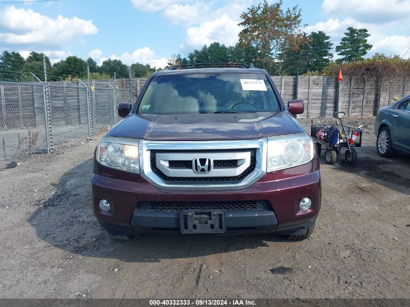 2011 Honda Pilot Ex-L VIN: 5FNYF4H57BB087831 Lot: 40332333