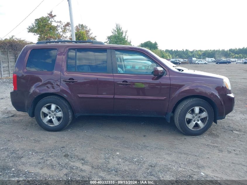 2011 Honda Pilot Ex-L VIN: 5FNYF4H57BB087831 Lot: 40332333