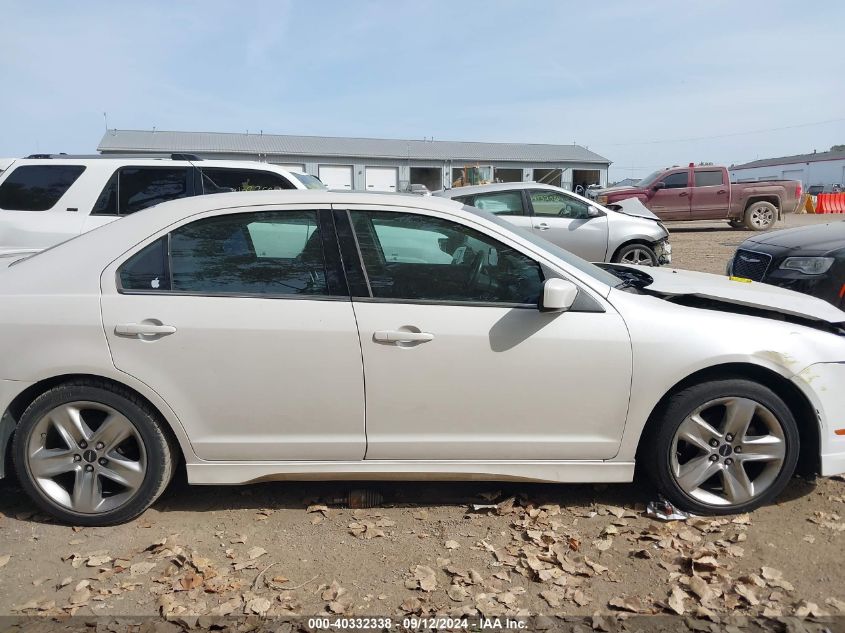 2012 Ford Fusion Sport VIN: 3FAHP0KC8CR180540 Lot: 40332338