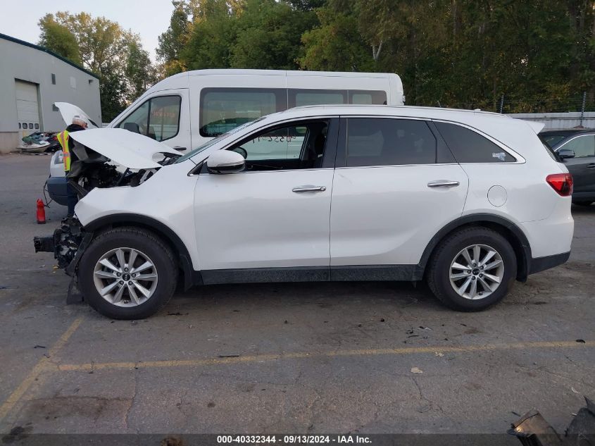 2019 KIA SORENTO 2.4L LX - 5XYPGDA32KG440101