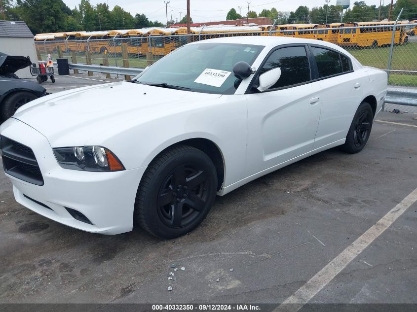 2014 Dodge Charger Police VIN: 2C3CDXAT3EH350314 Lot: 40332350