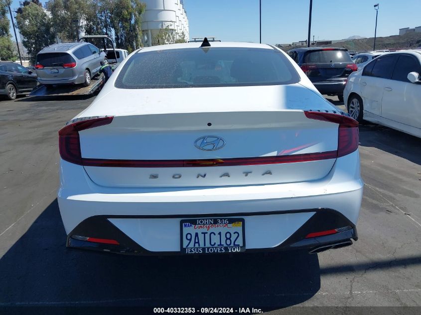 2022 Hyundai Sonata Sel VIN: KMHL64JA0NA205163 Lot: 40332353