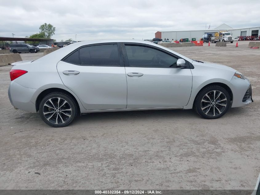 2017 Toyota Corolla Se VIN: 5YFBURHE0HP600651 Lot: 40332354