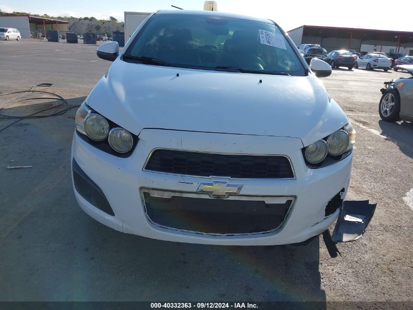 1G1JA5SH6D4258080 2013 Chevrolet Sonic Ls