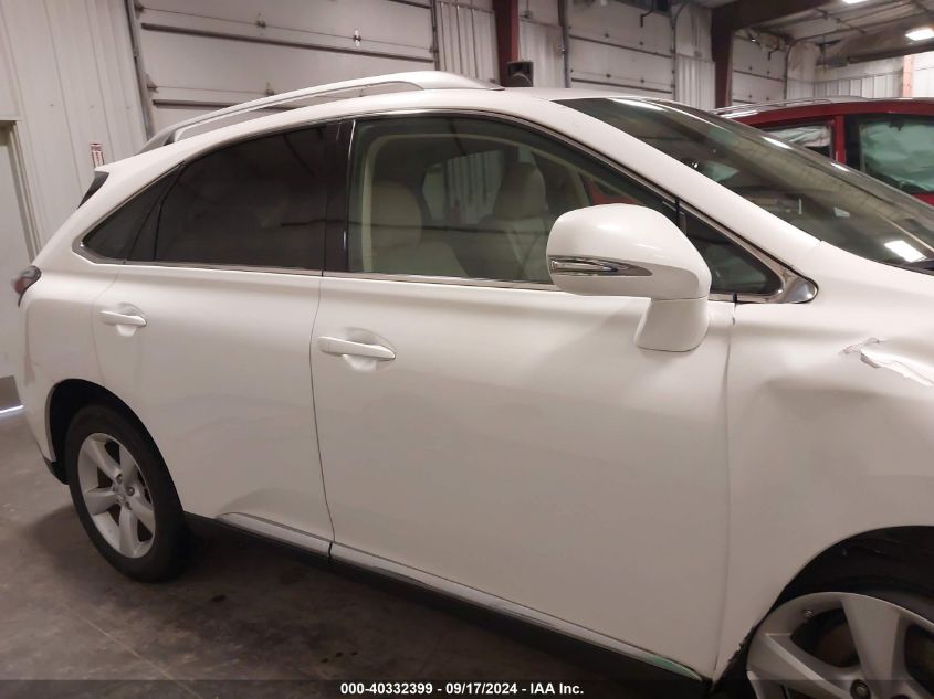 2010 Lexus Rx 350 VIN: 2T2BK1BA6AC068417 Lot: 40332399