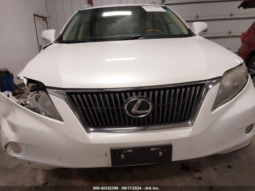 2T2BK1BA6AC068417 2010 Lexus Rx 350