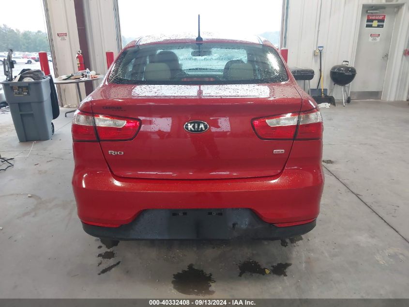 2017 Kia Rio Lx VIN: KNADM4A32H6012615 Lot: 40332408