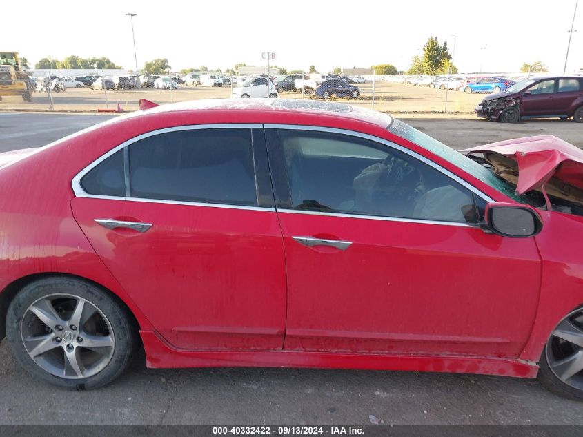 2012 Acura Tsx Se VIN: JH4CU2F81CC016249 Lot: 40332422