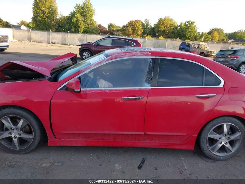 2012 Acura Tsx Se VIN: JH4CU2F81CC016249 Lot: 40332422