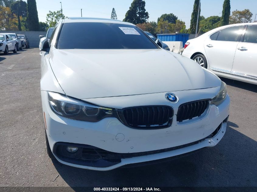 2018 BMW 440I Gran Coupe VIN: WBA4J5C51JBF07692 Lot: 40332424