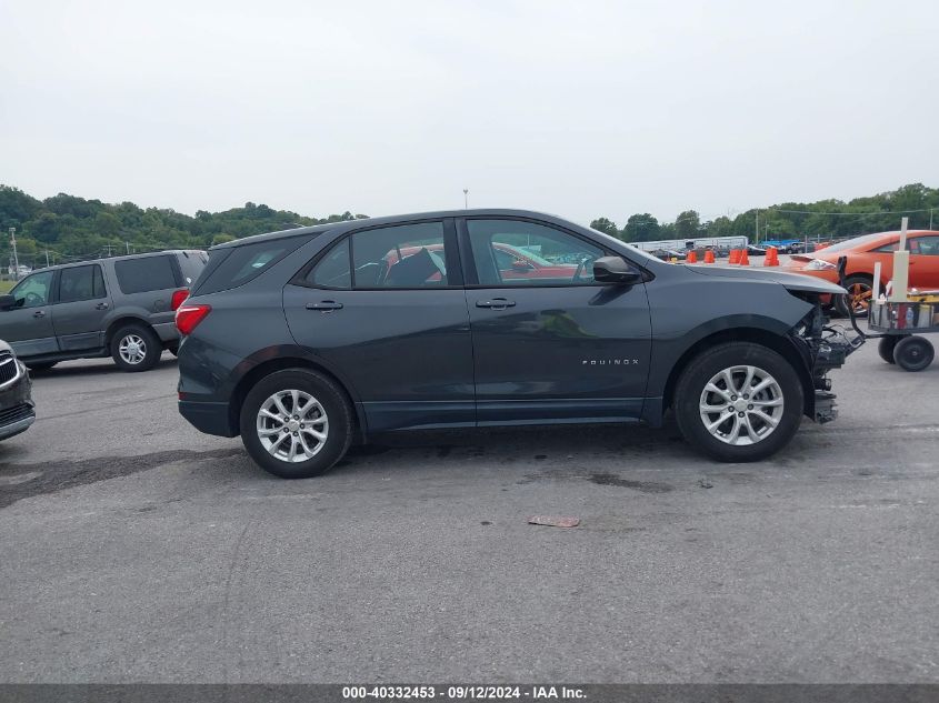 2018 Chevrolet Equinox Ls VIN: 2GNAXHEV5J6119326 Lot: 40332453