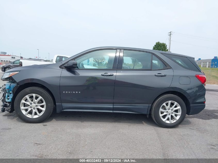 2018 Chevrolet Equinox Ls VIN: 2GNAXHEV5J6119326 Lot: 40332453