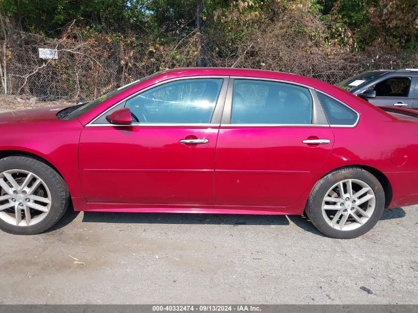 2013 Chevrolet Impala Ltz VIN: 2G1WC5E35D1198286 Lot: 40332474