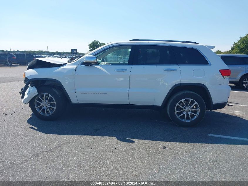 2015 Jeep Grand Cherokee Limited VIN: 1C4RJFBGXFC135124 Lot: 40332494