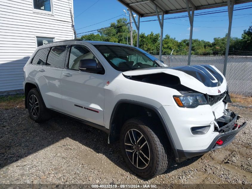 2019 Jeep Grand Cherokee Trailhawk 4X4 VIN: 1C4RJFLG2KC756706 Lot: 40332519