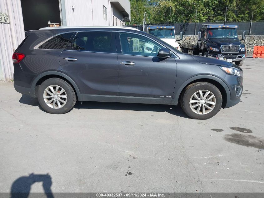 2018 Kia Sorento 3.3L Lx VIN: 5XYPGDA52JG429227 Lot: 40332537