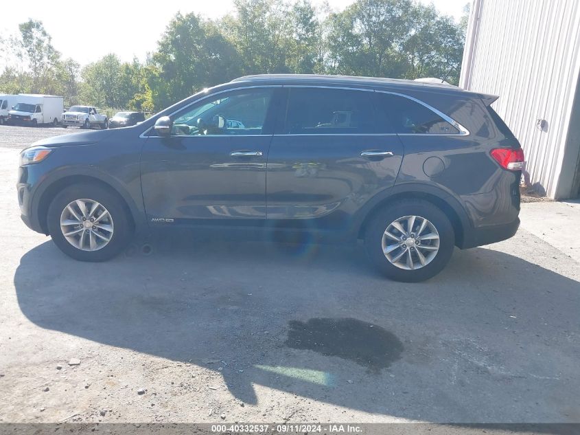 2018 Kia Sorento 3.3L Lx VIN: 5XYPGDA52JG429227 Lot: 40332537