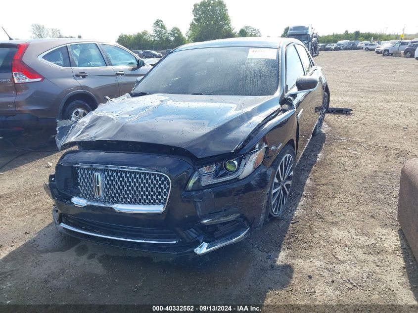 2017 Lincoln Continental Select VIN: 1LN6L9TKXH5623784 Lot: 40332552