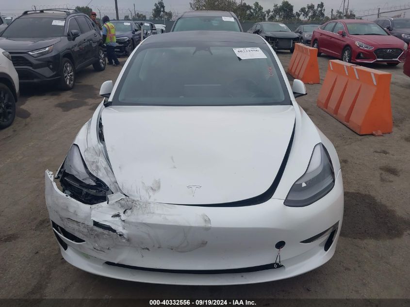 2023 Tesla Model 3 Rear-Wheel Drive VIN: 5YJ3E1EA0PF418172 Lot: 40332556