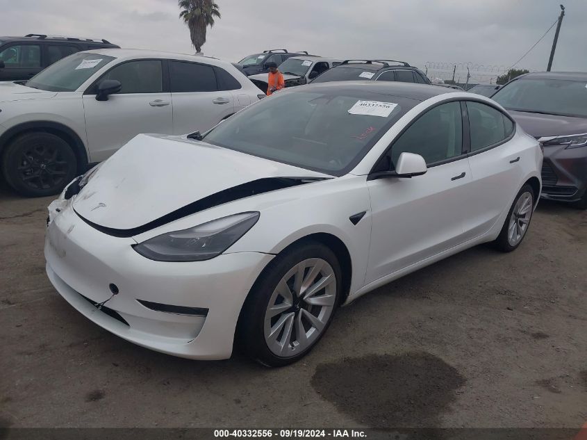 5YJ3E1EA0PF418172 2023 TESLA MODEL 3 - Image 2