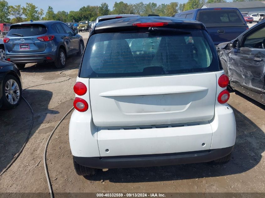 2012 Smart Fortwo Passion/Pure VIN: WMEEJ3BA8CK570333 Lot: 40332559