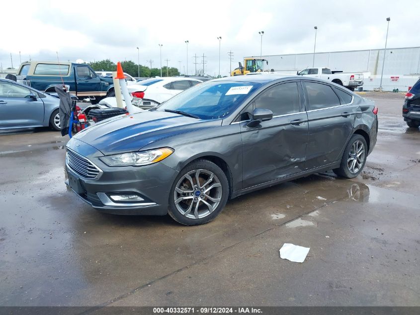 2017 FORD FUSION SE - 3FA6P0HD3HR312148