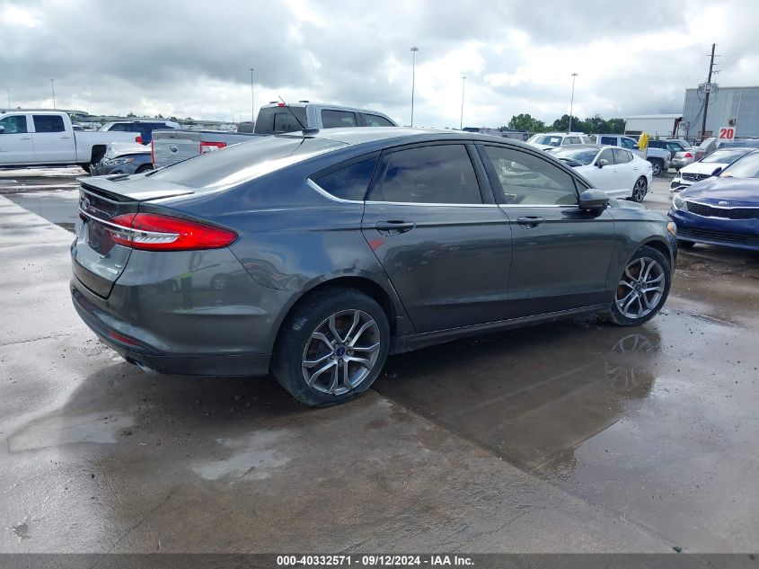 2017 FORD FUSION SE - 3FA6P0HD3HR312148