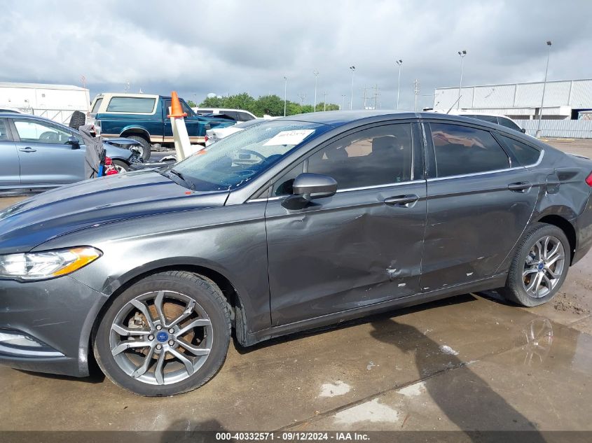 2017 Ford Fusion Se VIN: 3FA6P0HD3HR312148 Lot: 40332571