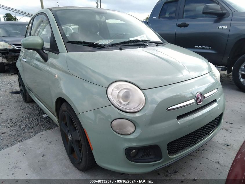 2012 Fiat 500 Sport VIN: 3C3CFFBR0CT110147 Lot: 40332578