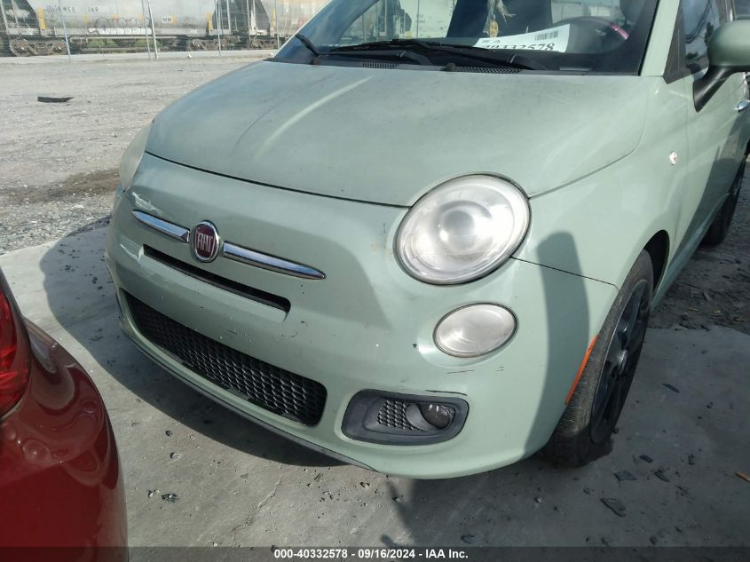 3C3CFFBR0CT110147 2012 Fiat 500 Sport