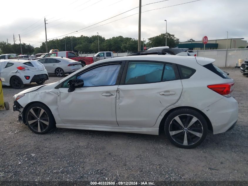 2018 Subaru Impreza 2.0I Sport VIN: 4S3GTAL65J3708224 Lot: 40332608