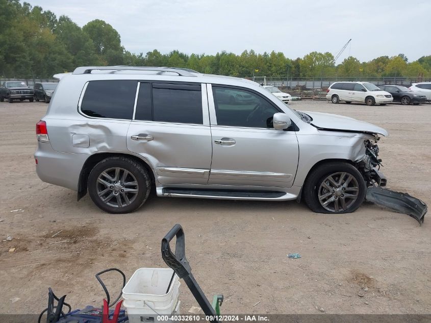 2013 Lexus Lx 570 VIN: JTJHY7AX0D4114835 Lot: 40332610