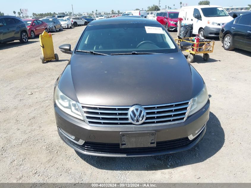 2013 Volkswagen Cc 2.0T Lux VIN: WVWRP7AN3DE526119 Lot: 40332624