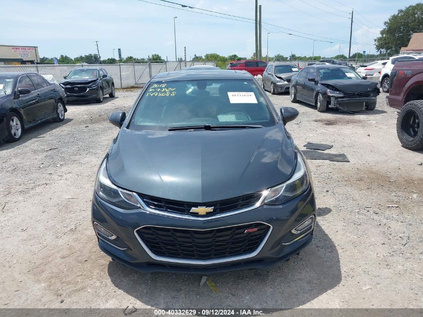 2018 Chevrolet Cruze Lt Auto VIN: 1G1BE5SM8J7199808 Lot: 40332629