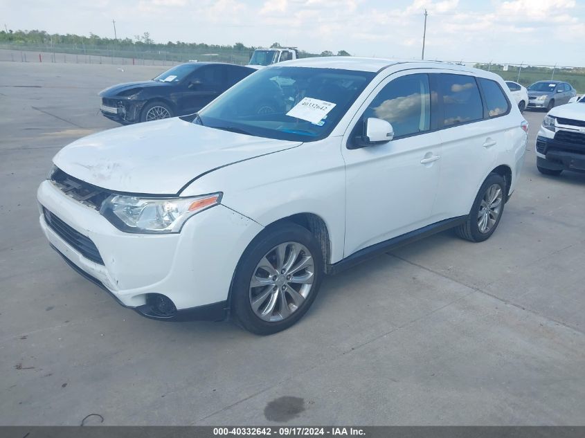 2014 Mitsubishi Outlander Se VIN: JA4AD3A30EZ004856 Lot: 40332642