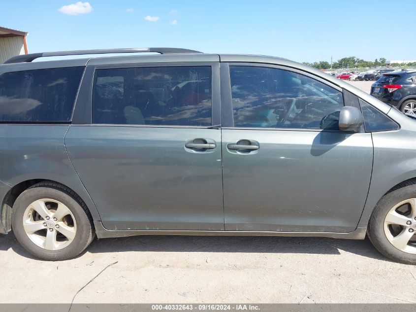 2013 Toyota Sienna Le VIN: 5TDKK3DC6DS311816 Lot: 40332643