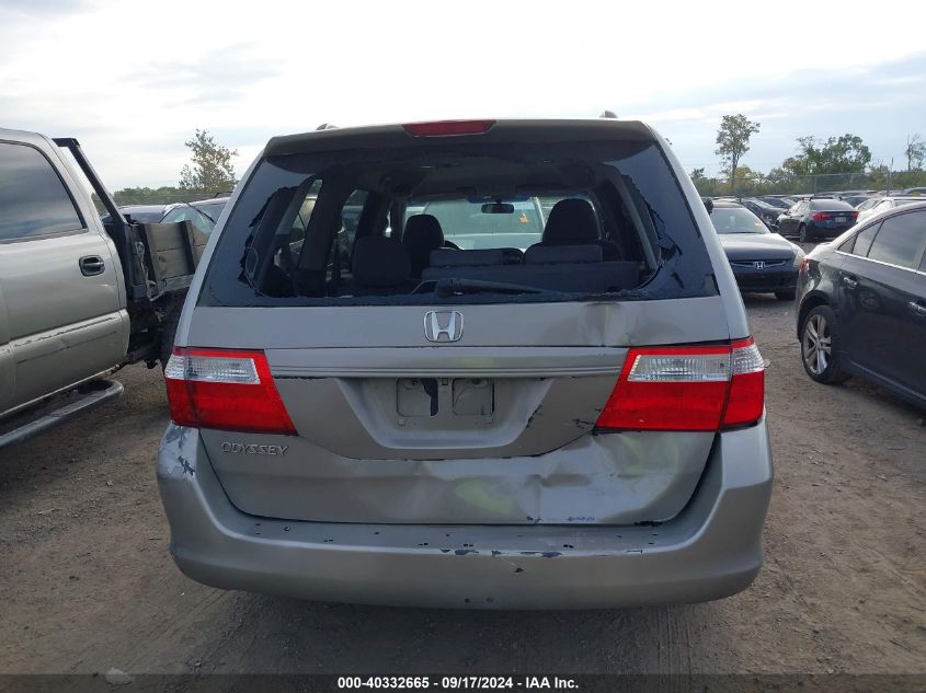 2006 Honda Odyssey Ex VIN: 5FNRL38456B435677 Lot: 40332665