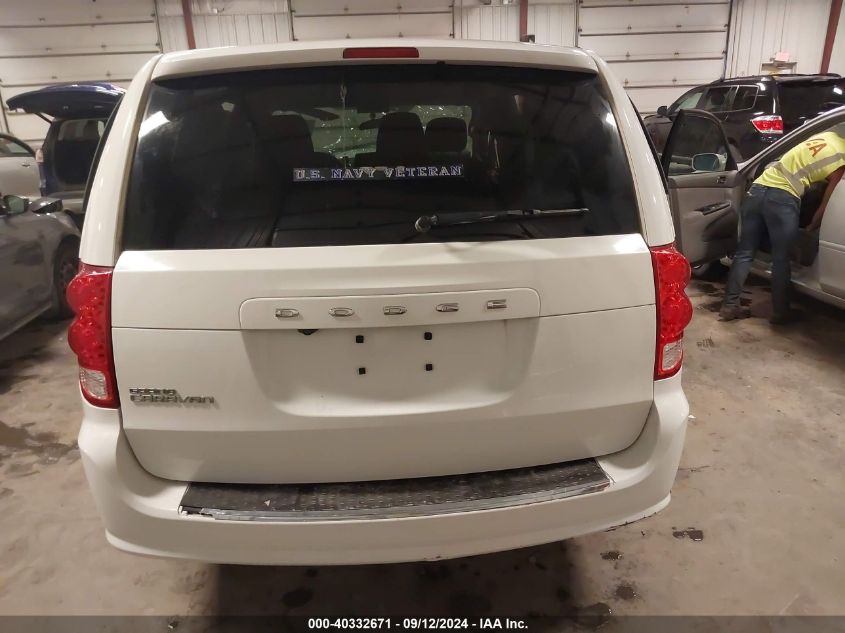 2017 Dodge Grand Caravan Se VIN: 2C4RDGBGXHR618801 Lot: 40332671