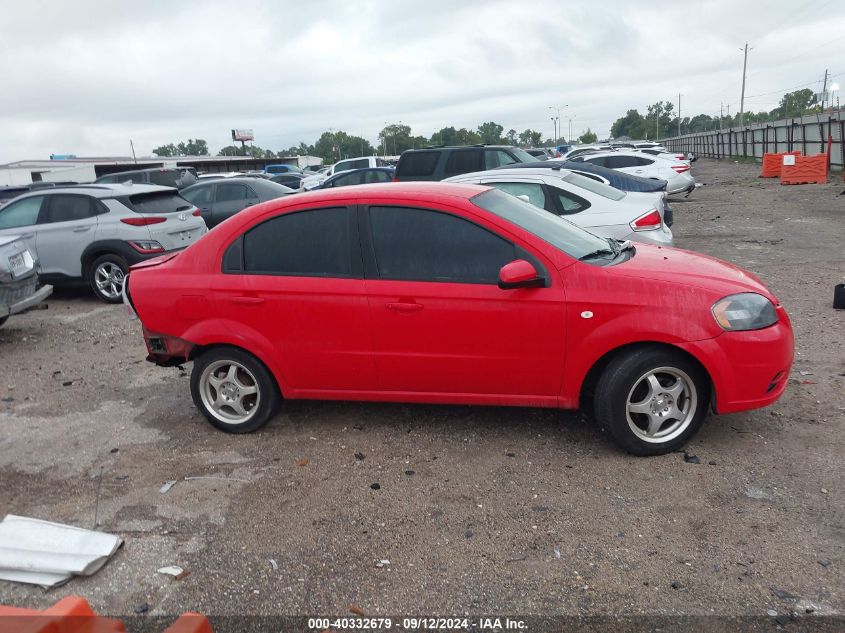 2008 Chevrolet Aveo Ls VIN: KL1TD566X8B124858 Lot: 40332679