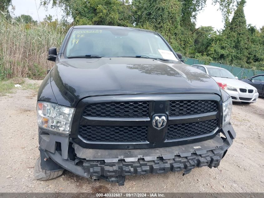 2017 Ram 1500 Express Quad Cab 4X4 6'4 Box VIN: 1C6RR7FTXHS727399 Lot: 40332687